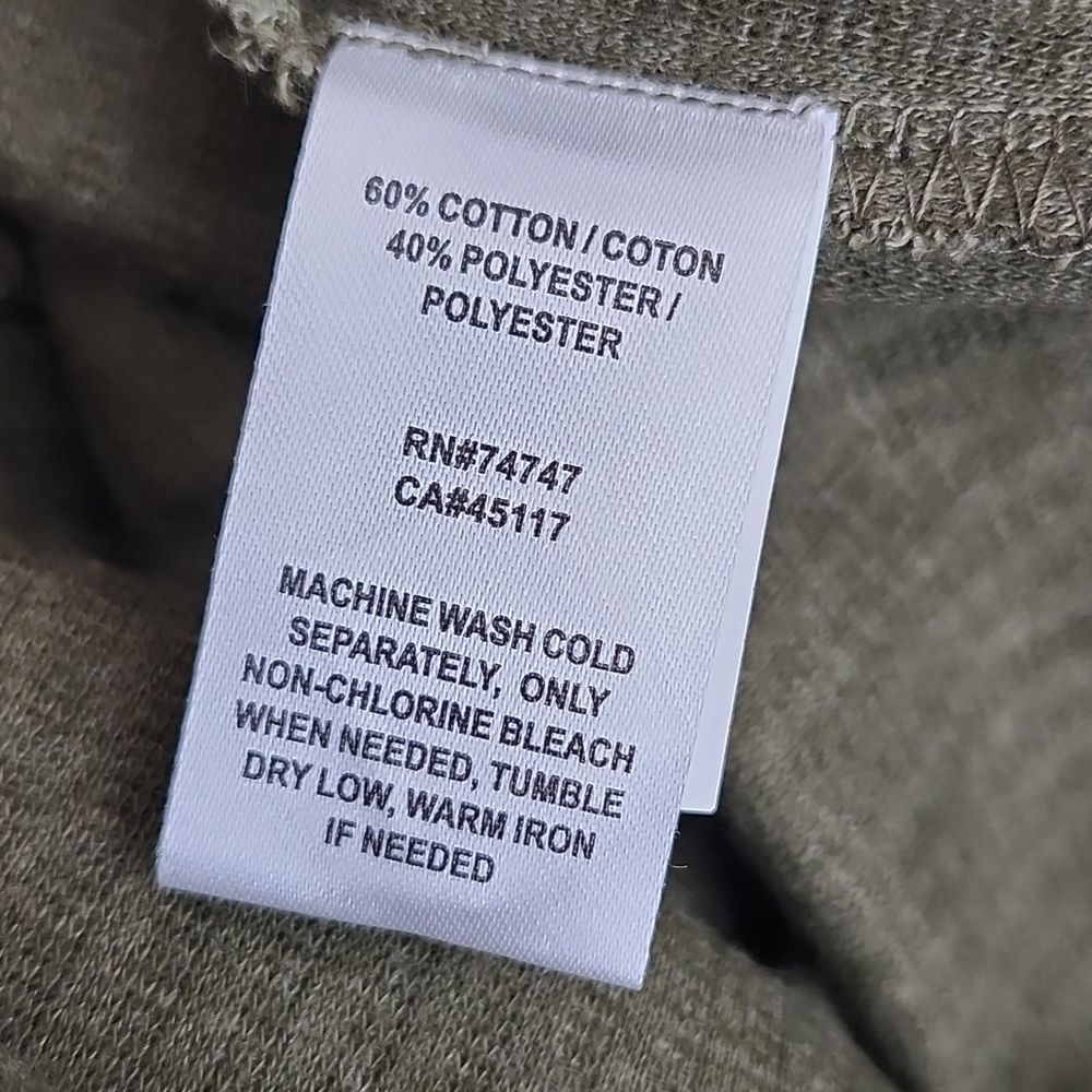 Natural Reflections Ribbed Button Front  Shacket - Picture 10 of 10